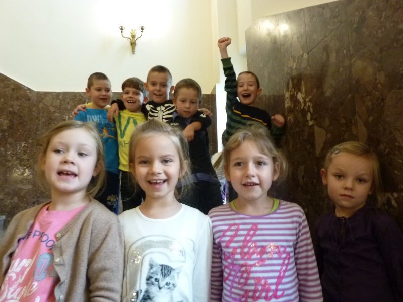 Pierwszaki w teatrze Muzyki