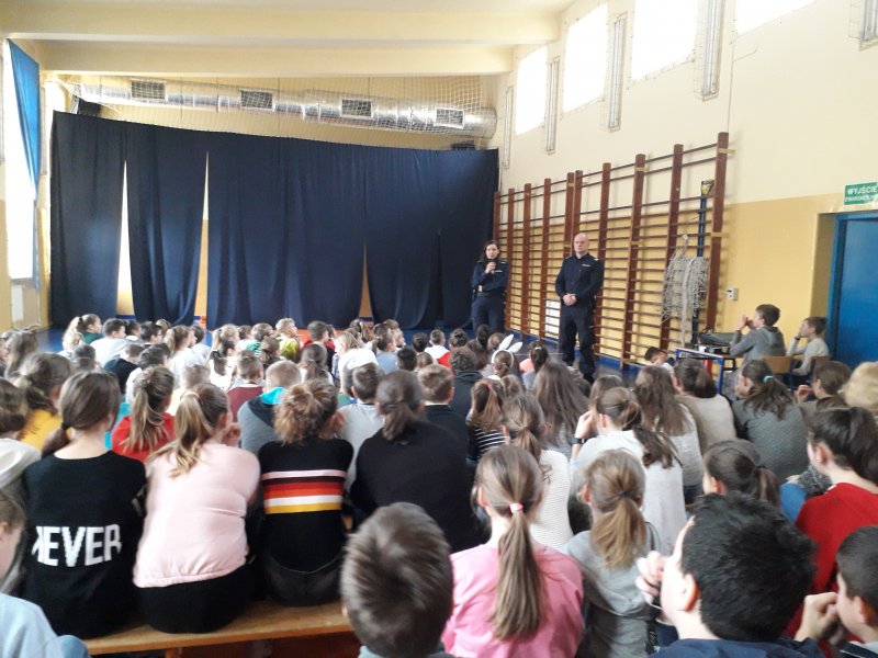 Prelekcja policja